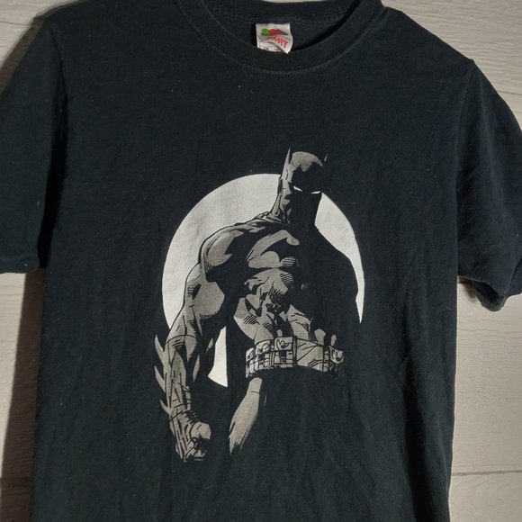 Vintage 2004 Warner Bros Batman Dark Knight DC Comics Fruit of the Loom T-shirt - Picture 4 of 4